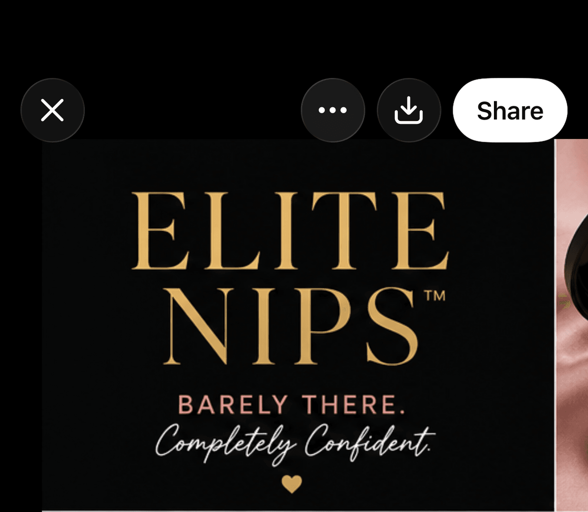 Elite Nips premium reusable nipple covers — Barely There, Completely Confident